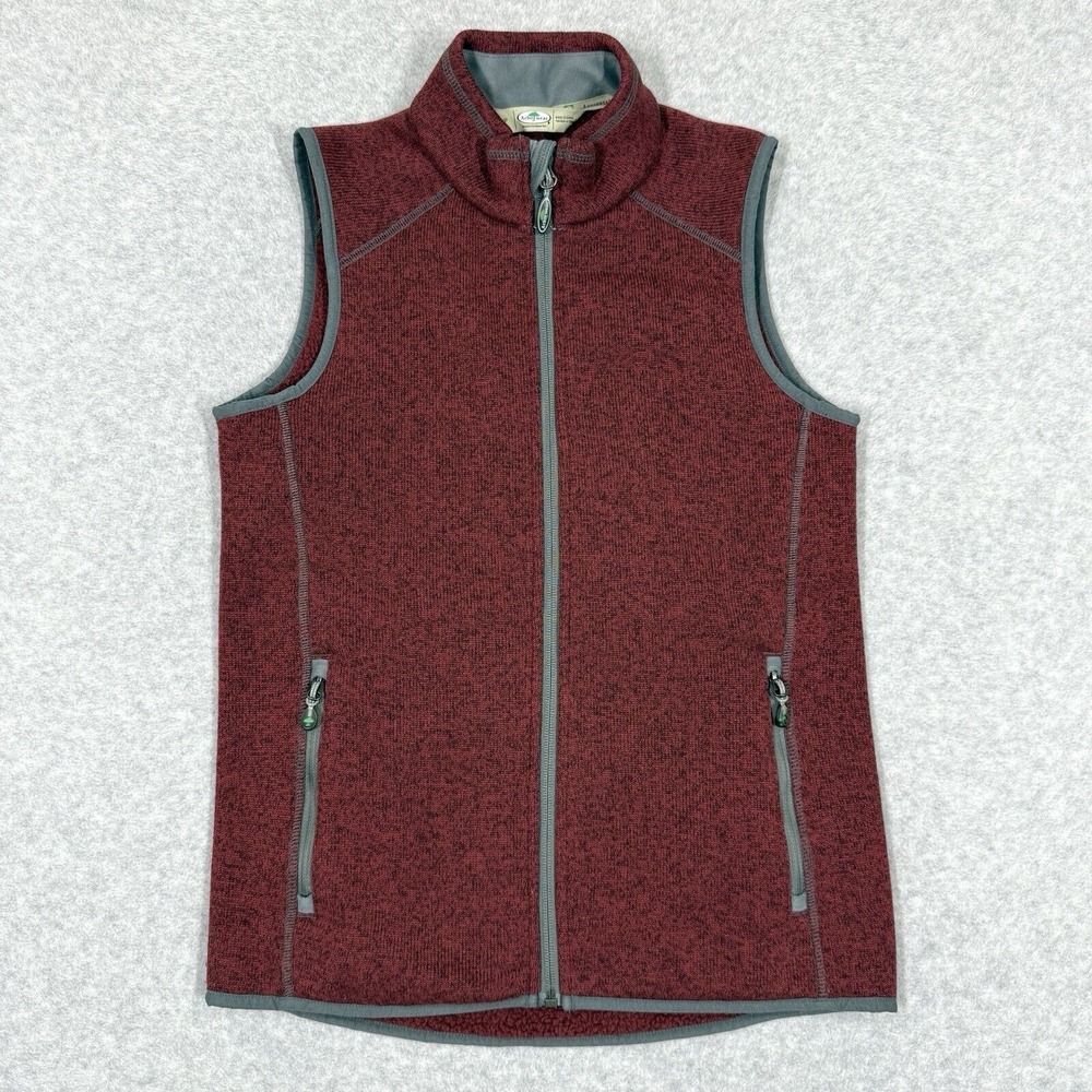 Arborwear Vest Womens Small Staghorn Fleece‎ Full Zip Pockets Layering Outdoor